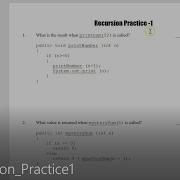 JAVA Lesson 134 APCSA 2 Recursion Practice 1