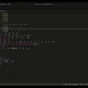 3D Moving Donut Using C Language In VS Code
