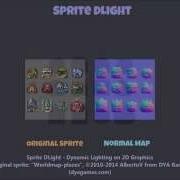 Sprite DLight Instant Normal Maps For 2D Graphics Worldmap Places Preview