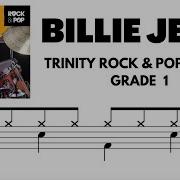 Billie Jean Trinity Rock Pop Drums GRADE 1