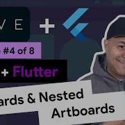 Animations W Rive Flutter Artboards And Nested Artboards Ep 4
