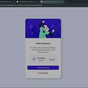 Frontend Mentor Order Summary Component