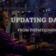 UPDATING DATA IN PHPMYADMIN