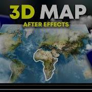 How To Create 3D Realistic Map Animation In After Effects After Effects Tutorial