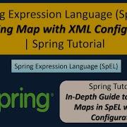 Spring Expression Language SpEL Accessing Map With XML Configuration Spring Tutorial