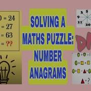 Solving A Maths Puzzle Number Anagrams