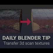Blender Secrets Transfer 3D Scan Textures Bake 3D Scan Textures To Low Poly