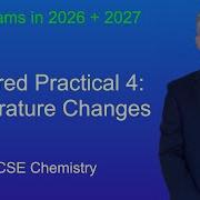 Повторение химии GCSE Обязательная практика 4 Изменения температуры