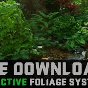 FREE Unreal Engine 5 Advanced Interactive Foliage Vegetation System
