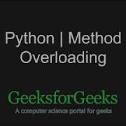 Python Programming Tutorial Method Overloading GeeksforGeeks