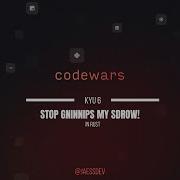 Rust Code Wars Kata Kyu6 Stop GninnipS My SdroW