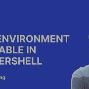 How To Set An Environment Variable In Powershell