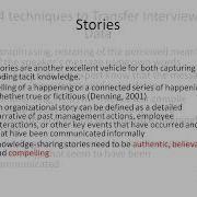 Knowledge Management Module 4B Tacit Knowledge Capture