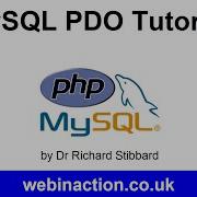 MySQL PDO Tutorial Lesson 1 Connection