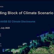 The Building Block Of Climate Scenario Analysis Webinar