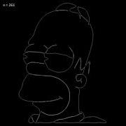 Fourier Series Drawing Of Homer
