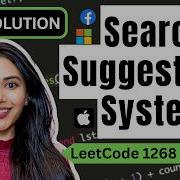 Search Suggestions System Leetcode75 Trie