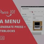 GeneratePress Mega Menu WordPress Mega Menu Without Bloat