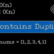 Contains Duplicate Leetcode 217 Blind 75 Explained Arrays Python