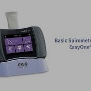 Spirometry Demonstration EasyOne Air Spirometer