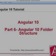Part 6 Angular 10 Folder Structure Angular 10 Tutorials For Beginners