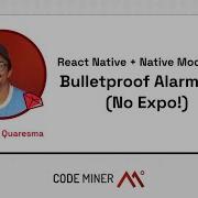 React Native Native Modules Bulletproof Alarm App No Expo By Gabriel Quaresma