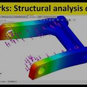 Solidworks Simulation 167 Structural Analysis Of A Link