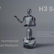 2026 New Launch H3 Lightweight Humanoid Robot Platform 8H Runtime 10mm Precision Navigation