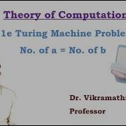 5 1e Turing Machine Problem No Of A S B S