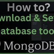 How To Download MongoDB Database Tools Set Environment Path Guide