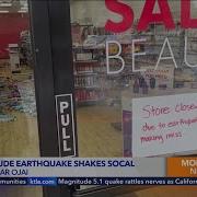 Ventura County Cleans Up Amid Aftershocks Of Magnitude 5 1 Quake