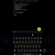 Drawing A Circle In Python Using Turtle Python Turtle Python Pythonforbeginners