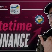 Datetime Python Library For Finance Python For Finance