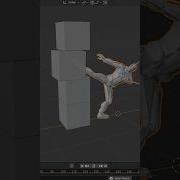How To Make A Character Kick Objects In Blender Blender 3danimation Tutorial Shorts
