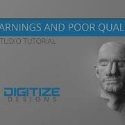 Fix Warnings And Poor Scan Quality Artec Studio 11 Tutorial