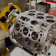 Bentley W12 Engine PRODUCTION ASSEMBLY Engine W12 Factory