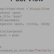 Ruby For The Web