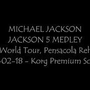 08 Jackson 5 Medley MICHAEL JACKSON BAD World Tour Pensacola Rehearsal 1988 02 18