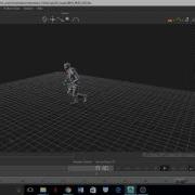 MoCap Data Looped Run In Place