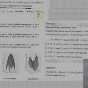 Calculus 2 3 6 Extremum And Second Order Partial Derivative Test Introduction