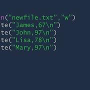 Writing To A Text File In Python
