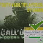 Call Of Duty 4 Modern Warfare Multiplayer Startup Crash Fix