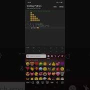 Half Triangle Emoji Pattern Progam