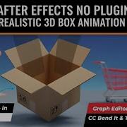 Учебное пособие по анимации 3D коробок в After Effects Освоение редактора графов без плагинов