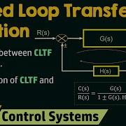 Transfer Function Of A Closed Loop System