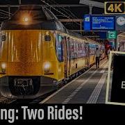Train Cab Ride NL Extra Long Sunset Ride Utrecht Zwolle Leeuwarden SNG ICM May 2026