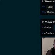 Badass Vim Tutorials Indenting