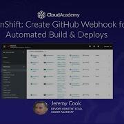 OpenShift Create GitHub Webhook For Automated Build Deploys