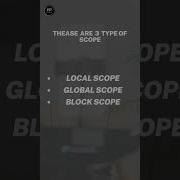 JavaScript Scope Local Global And Block Scope Explained Javascript Webdevelopment