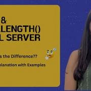 LEN DATALENGTH IN SQLServer Must Know String Function Difference Avoid This Mistake P 11